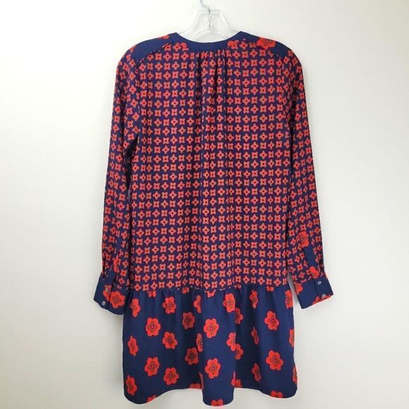 LOFT drop waist floral mini dress - Picture 5 of 7